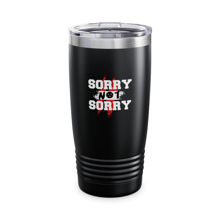 Funny Pickleball Gifts, Ringneck Tumbler, 20oz - Sorry Not Sorry