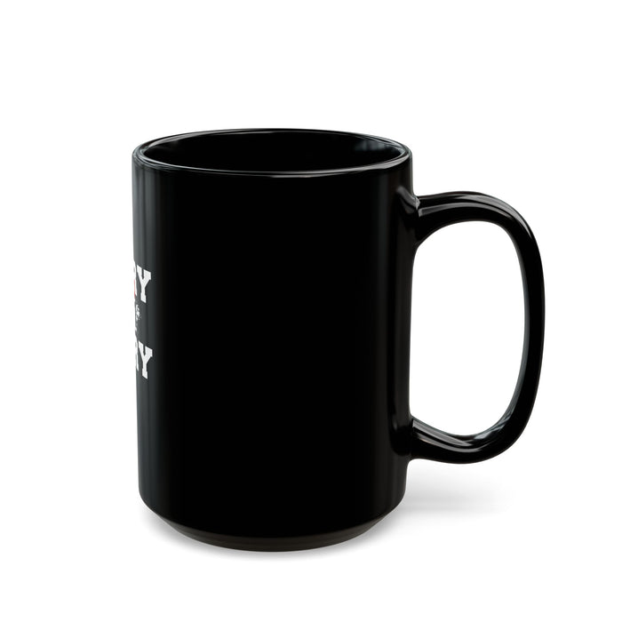 Funny Pickleball Gifts, Black Mug (11oz, 15oz) - Sorry Not Sorry