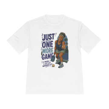 Funny Pickleball Tee — "Just One More Game" Moisture‑Wicking Athletic Shirt
