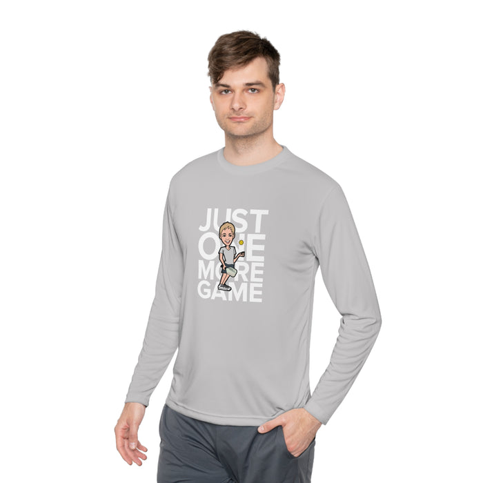 Just One More Game Unisex Lightweight Long Sleeve Tee