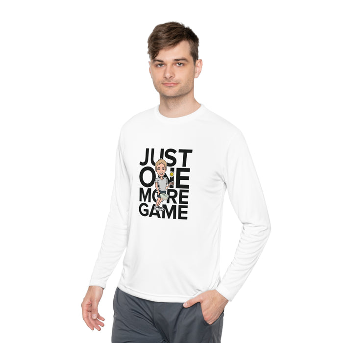 Just One More Game Unisex Lightweight Long Sleeve Tee