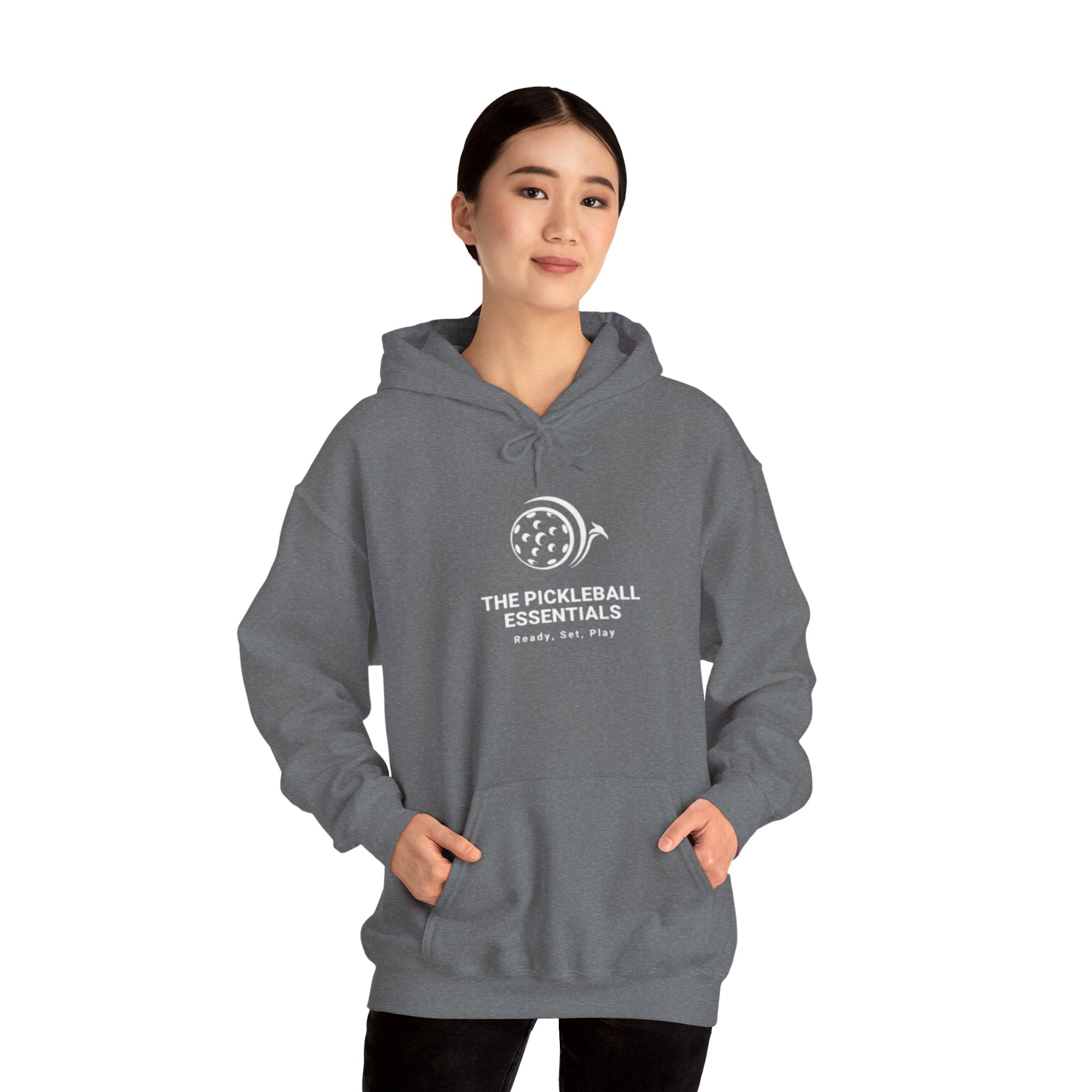 Funny Pickleball Hoodie, Unisex Heavy Blend™ Hooded Sweatshirt - Hit Me With Your Best Your Shot