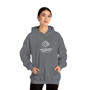 Funny Pickleball Hoodie, Unisex Heavy Blend™ Hooded Sweatshirt - Hit Me With Your Best Your Shot