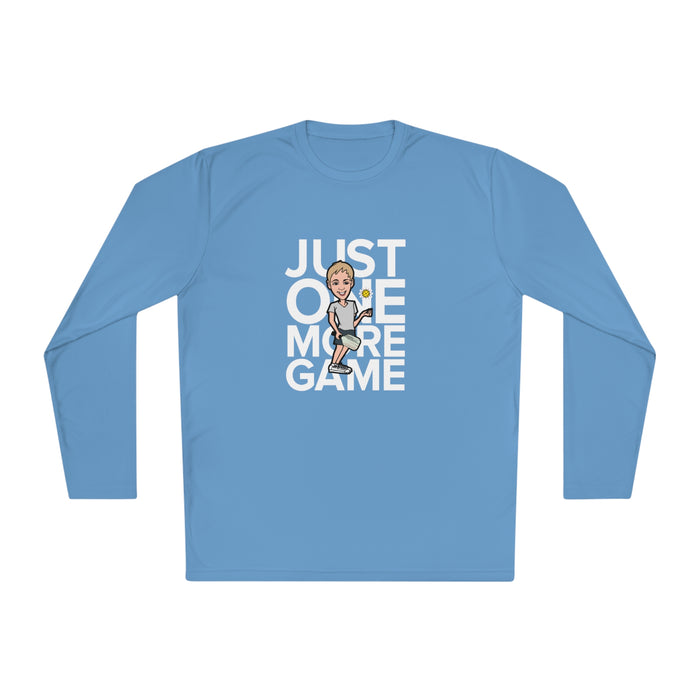 Just One More Game Unisex Lightweight Long Sleeve Tee