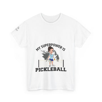 My Superpower Is Pickleball – Classic Blue Edition Tee (Gildan 5000)