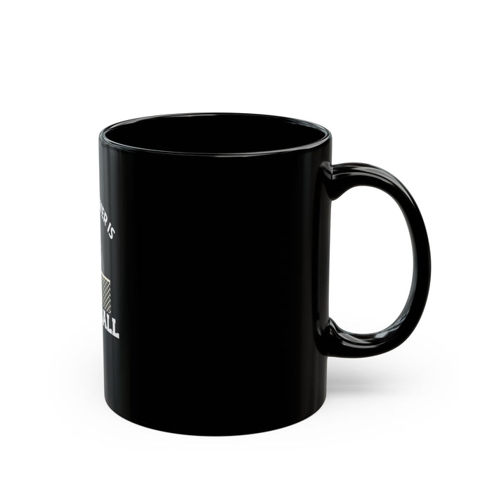 My Superpower is Pickleball Black Mug (11oz, 15oz)