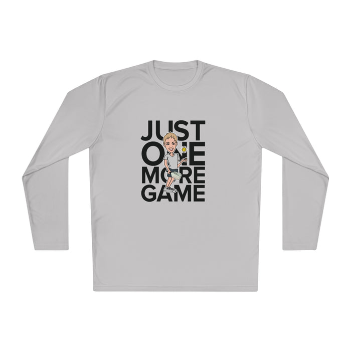 Just One More Game Unisex Lightweight Long Sleeve Tee