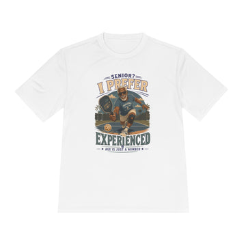 Senior I Prefer Experienced Tee – Funny Pickleball Shirt