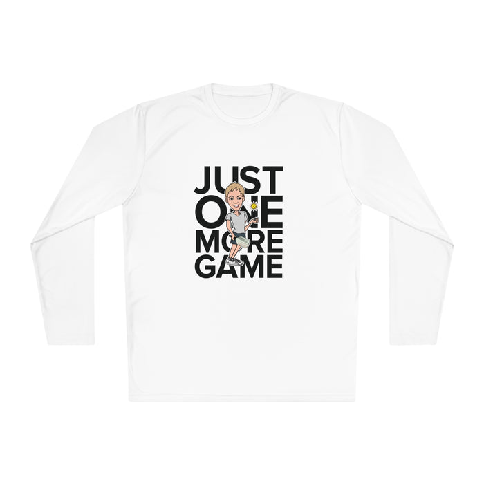 Just One More Game Unisex Lightweight Long Sleeve Tee