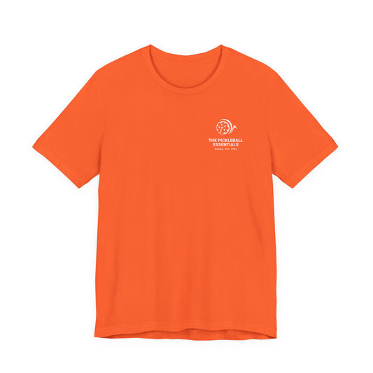 Pickleball Paddle & Ball Tee — Minimalist Pickleball Shirt for Players