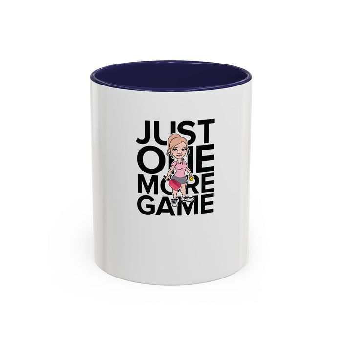 Just One More Game Accent Coffee Mug (11, 15oz)