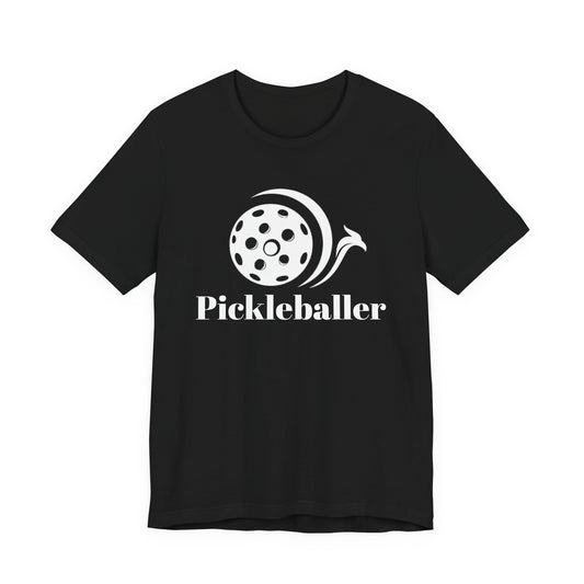 Pickleballer Tee — Upper-Chest Logo Pickleball Shirt