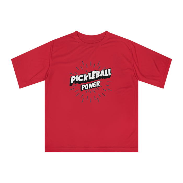 Funny Pickleball T-Shirt, Performance Moisture-Wicking Unisex T-Shirt- Pickleball Power