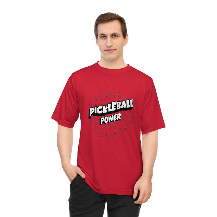 Funny Pickleball T-Shirt, Performance Moisture-Wicking Unisex T-Shirt- Pickleball Power