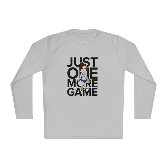 Just One More Game Unisex Lightweight Long Sleeve Tee