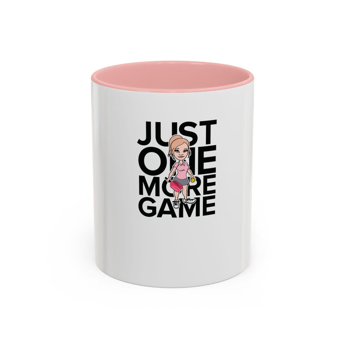 Just One More Game Accent Coffee Mug (11, 15oz)