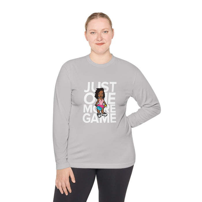 Just One More Game Unisex Lightweight Long Sleeve Tee