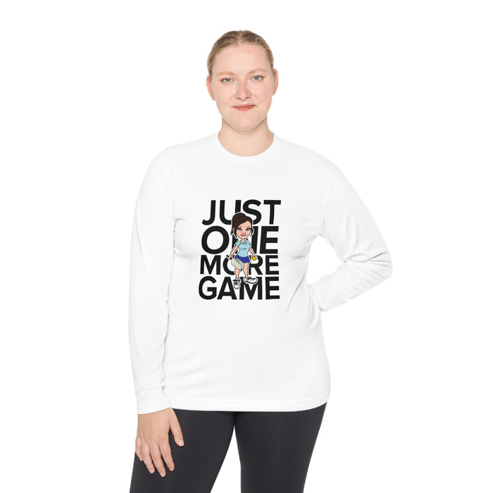 Just One More Game Unisex Lightweight Long Sleeve Tee