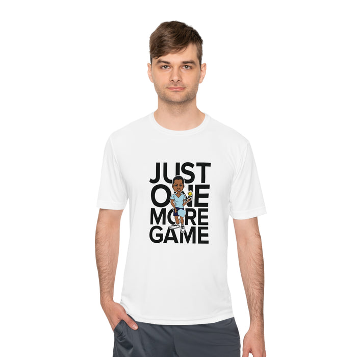 Just One More Game Men's Unisex Moisture Wicking Tee