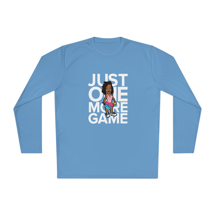 Just One More Game Unisex Lightweight Long Sleeve Tee