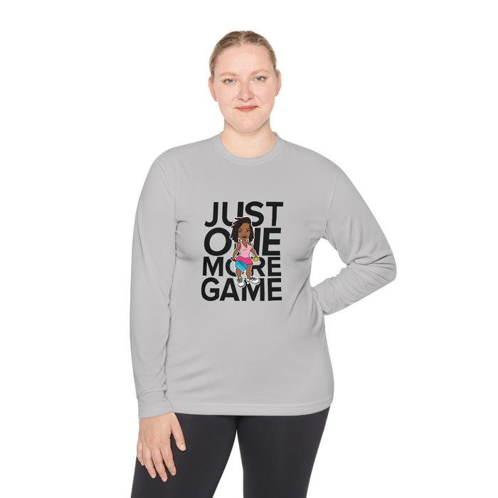 Just One More Game Unisex Lightweight Long Sleeve Tee