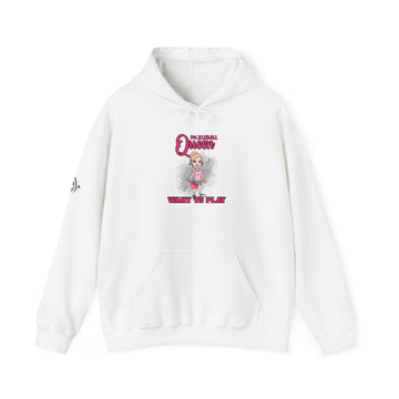 Pickleball Hoodie — “Pickleball Queen, Want to Play?” | Unisex Gildan 18500