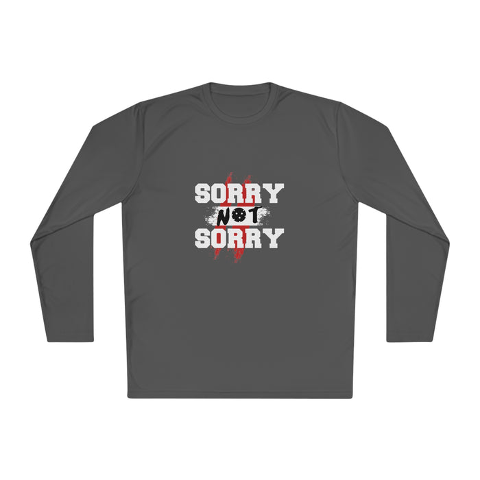 Funny Pickleball T-Shirt, Unisex Long Sleeve Tee - Sorry Not Sorry