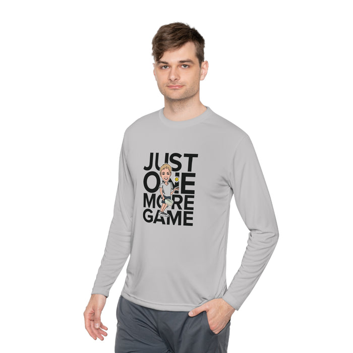 Just One More Game Unisex Lightweight Long Sleeve Tee