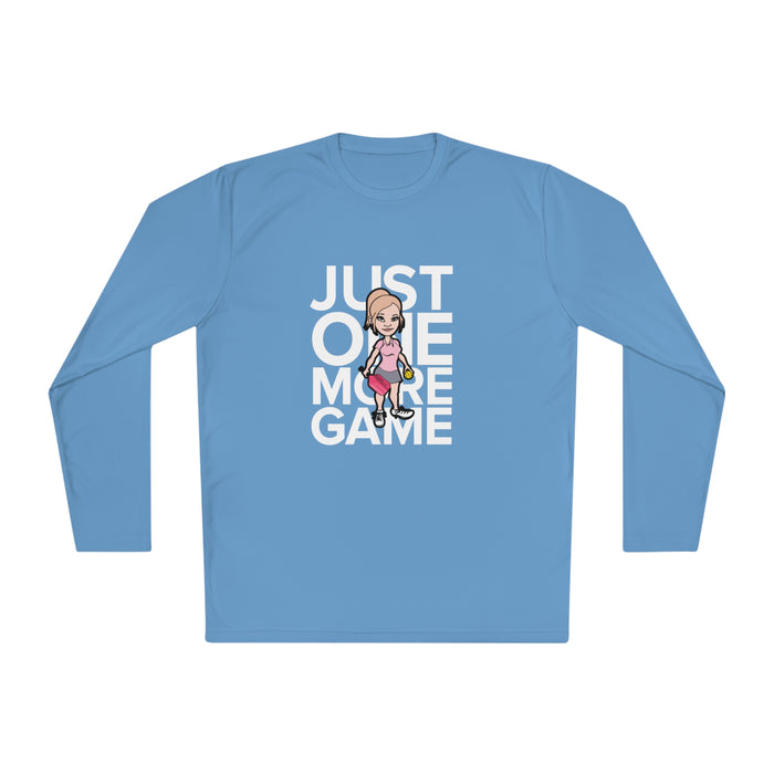 Just One More Game Unisex Lightweight Long Sleeve Tee