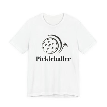 Pickleballer Tee — Upper-Chest Logo Pickleball Shirt