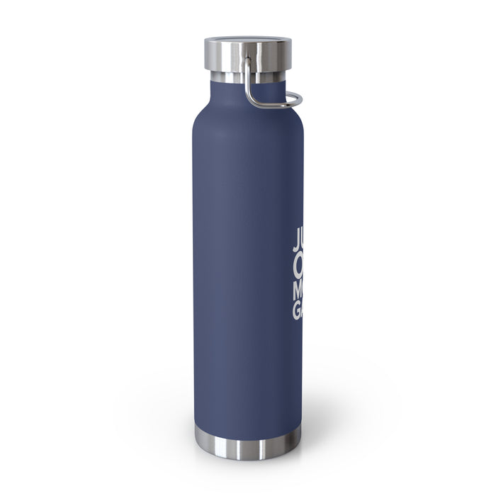 Just One More Game Copper Vacuum Insulated Bottle, 22oz