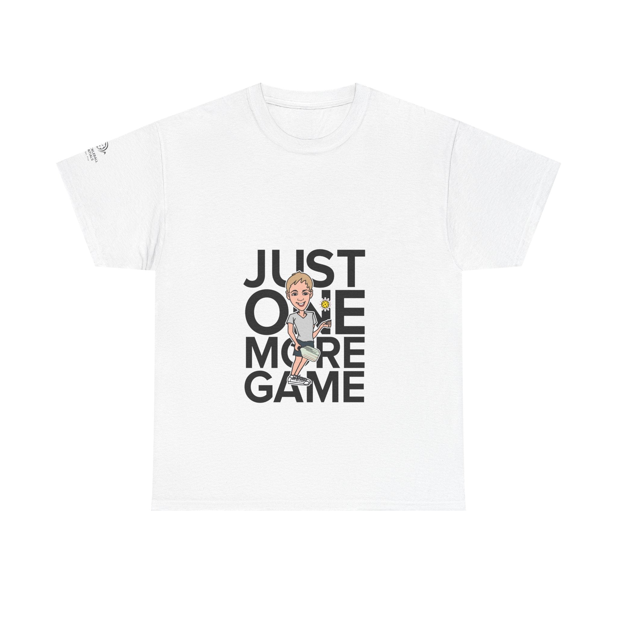 “Just One More Game” Alternate Design Tee – Gildan 5000