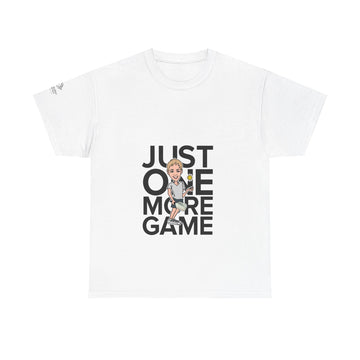 “Just One More Game” Alternate Design Tee – Gildan 5000
