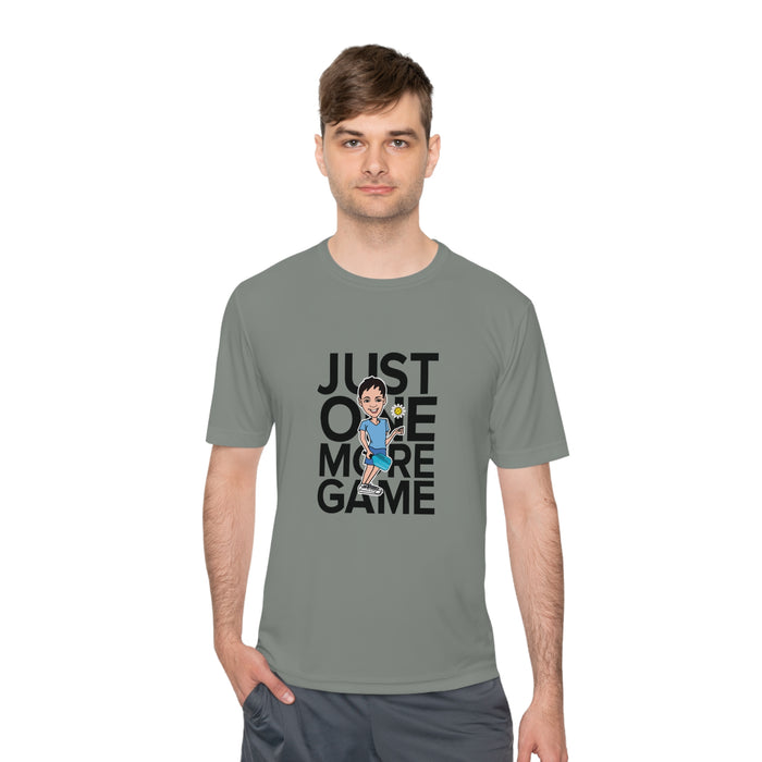 Just One More Game Men Unisex Moisture Wicking Tee