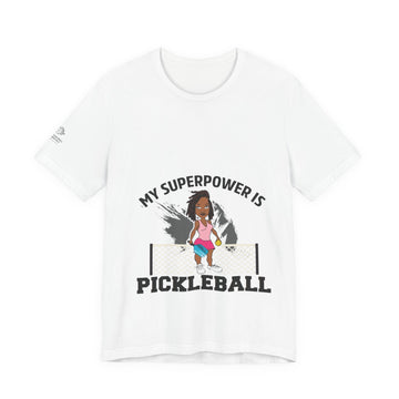 My Superpower Is Pickleball – Premium Soft Tee (Bella+Canvas 3001)